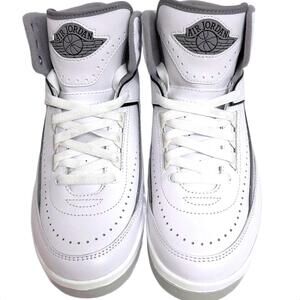 Air Jordan 2 GS Retro "Cement Grey / White" DQ8562-100 Boys 5.5Y | New 🎁